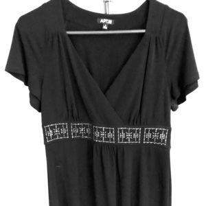 Black cocktail dress